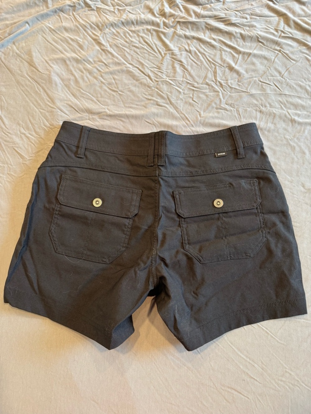 Prana Halle Shorts Black Women’s NWOT - Picture 3 of 6
